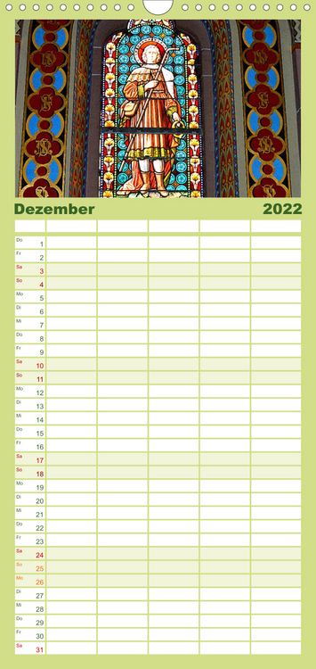 Produktbild: Familienplaner Malerisches Murgtal (Wandkalender 2022 , 21 cm x 45 cm, hoch)