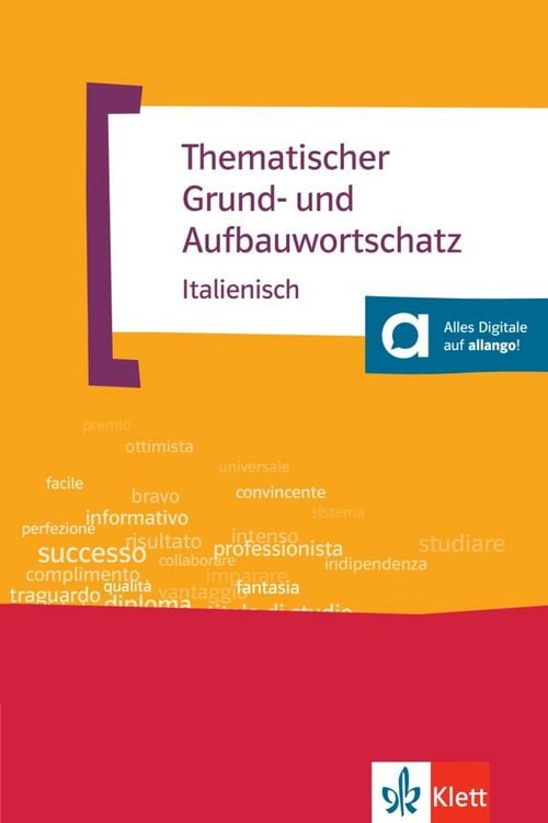 Produktbild: Thematischer Grund- und Aufbauwortschatz Italienisch