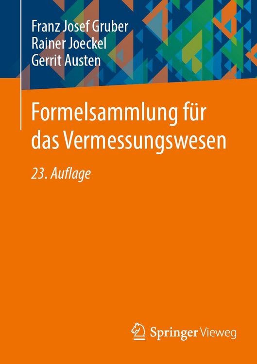 Produktbild: Formelsammlung f&uuml;r das Vermessungswesen
