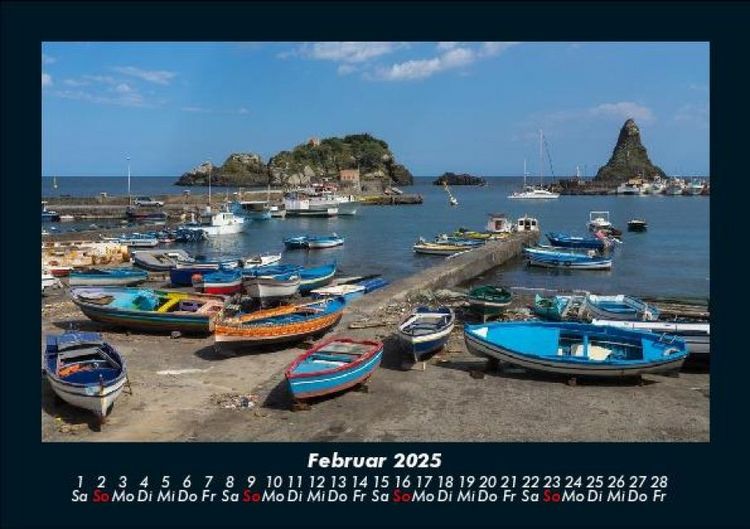 Produktbild: Boote 2025 Fotokalender DIN A5