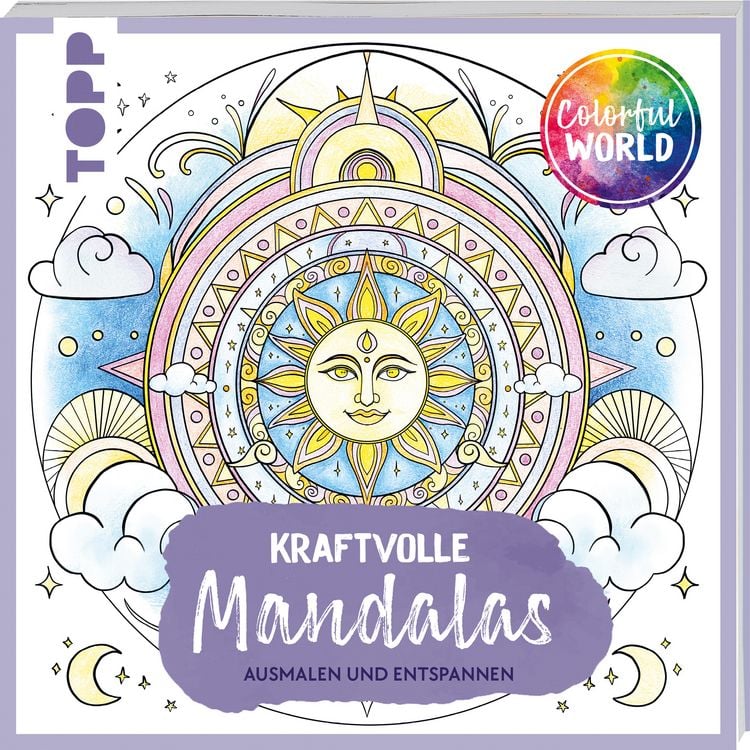 Produktbild: Colorful World - Kraftvolle Mandalas