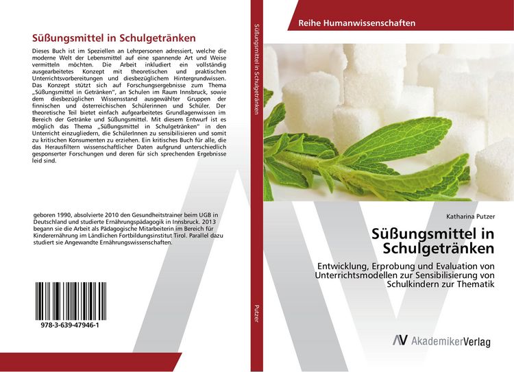Produktbild: S&uuml;&szlig;ungsmittel in Schulgetr&auml;nken