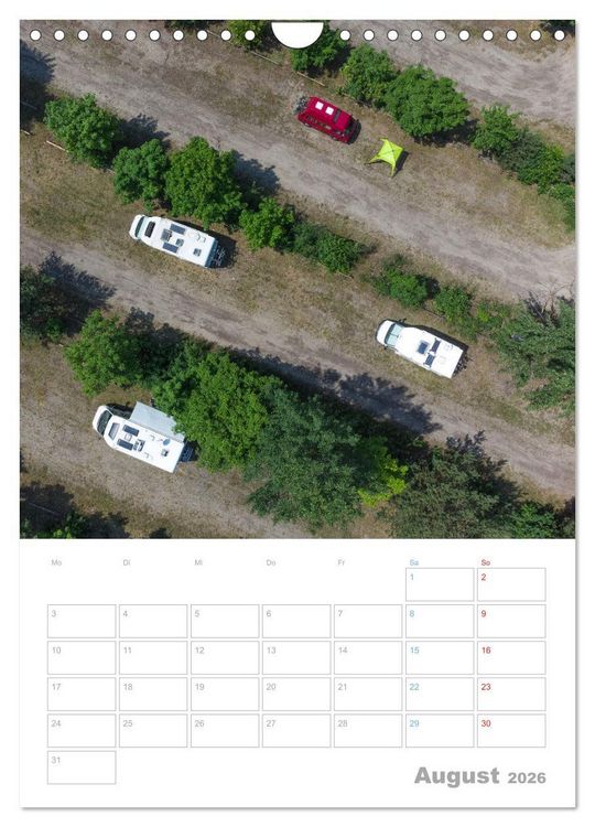 Produktbild: CAMPING-GL&Uuml;CK - Dein Urlaubsplaner (Wandkalender 2026 DIN A4 hoch), CALVENDO Monatskalender