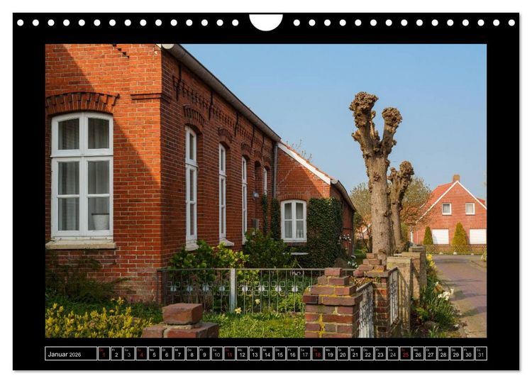 Produktbild: Rysum - Warfendorf in Ostfriesland (Wandkalender 2026 DIN A4 quer), CALVENDO Monatskalender