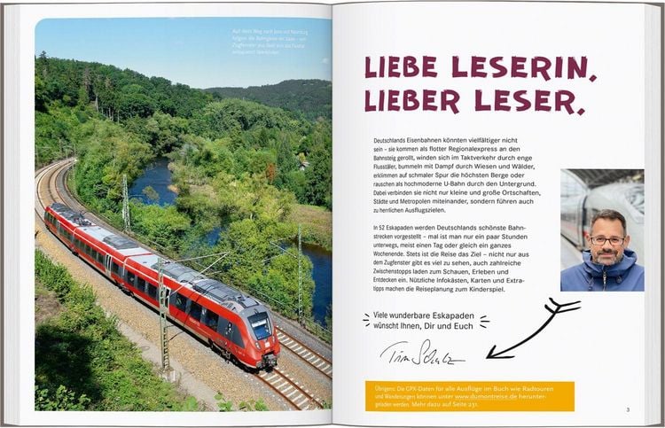 Produktbild: 52 kleine & gro&szlig;e Eskapaden &ndash; Mit dem Zug in Deutschland