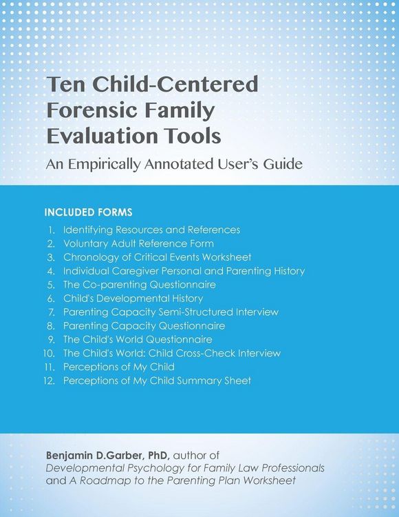 Produktbild: Ten Child-Centered Forensic Family Evaluation Tools