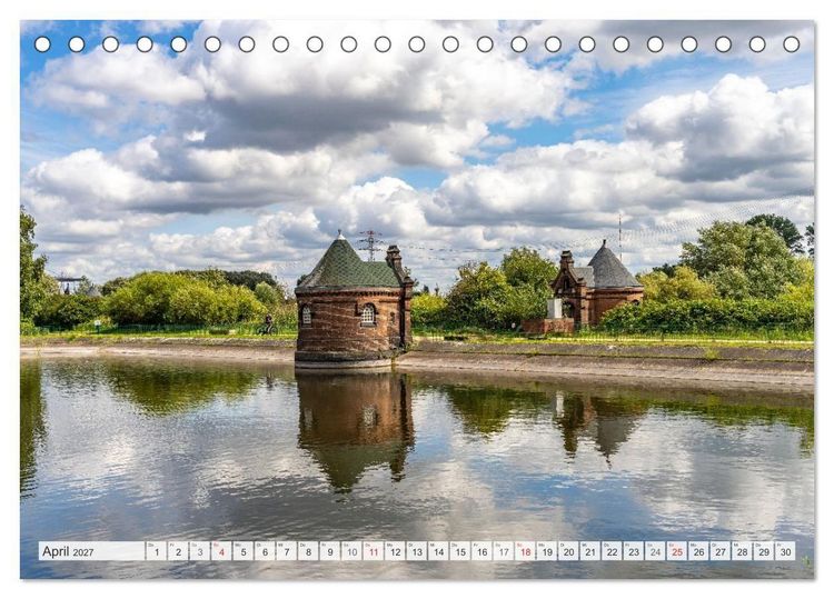 Produktbild: Hansestadt Hamburg (Tischkalender 2027 DIN A5 quer), CALVENDO Monatskalender