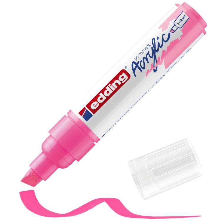 Produktbild: edding Acrylmarker 5000 neonpink 5-10mm