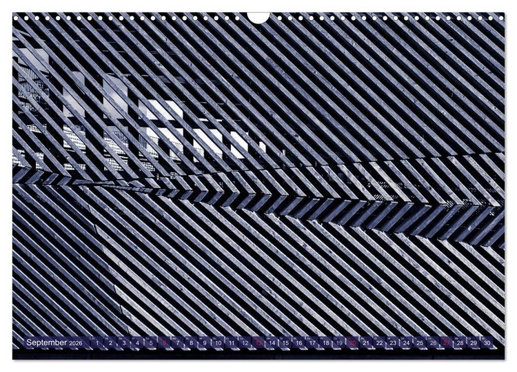 Produktbild: Abstrakte Architektur (Wandkalender 2026 DIN A3 quer), CALVENDO Monatskalender