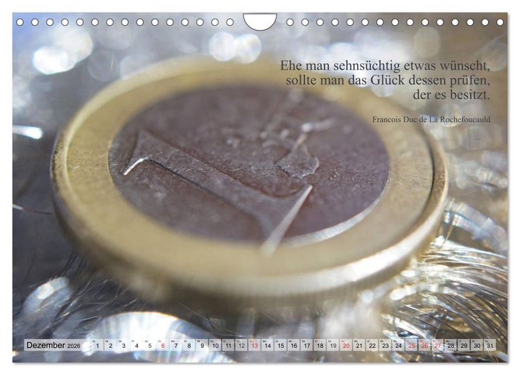 Produktbild: Weises (Wandkalender 2026 DIN A4 quer), CALVENDO Monatskalender