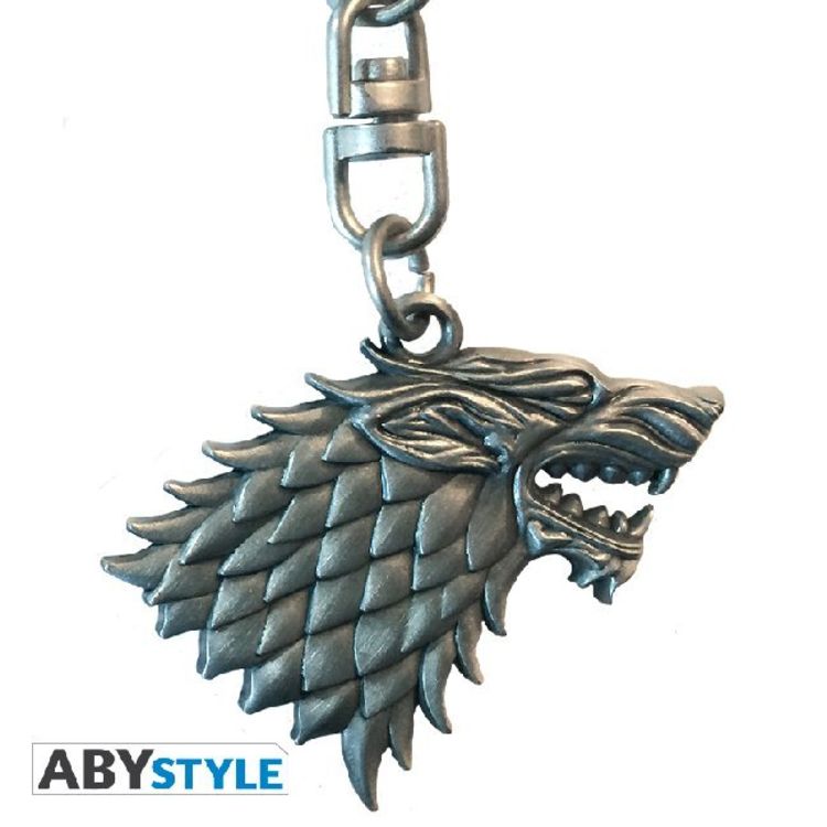 Produktbild: ABYstyle - Game of Thrones - Stark 3D-Schl&uuml;sselanh&auml;nger