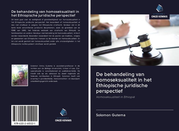 Produktbild: De behandeling van homoseksualiteit in het Ethiopische juridische perspectief
