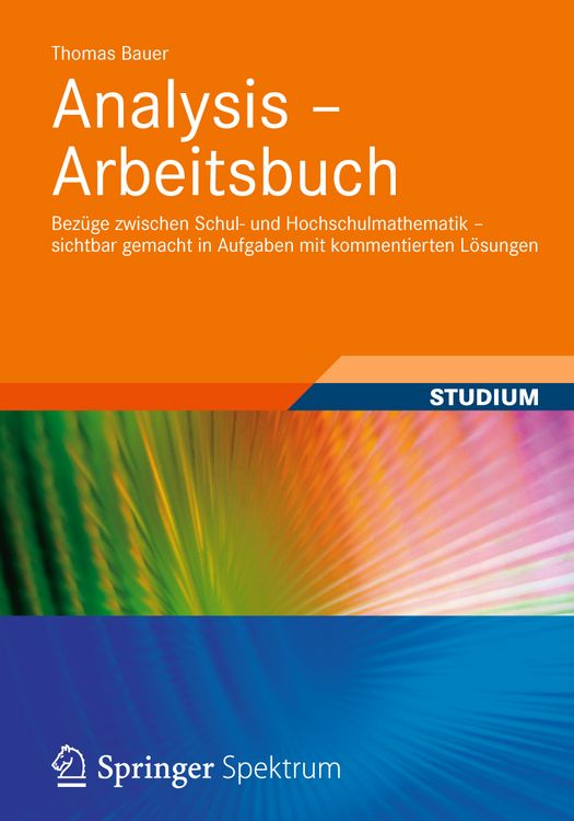 Produktbild: Analysis - Arbeitsbuch