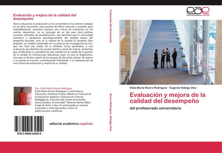 Produktbild: Evaluaci&oacute;n y mejora de la calidad del desempe&ntilde;o