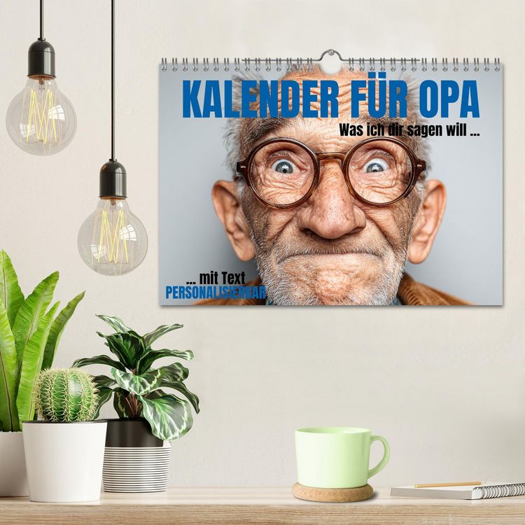 Produktbild: Kalender f&uuml;r Opa - Was ich dir sagen will (Wandkalender 2026 DIN A4 quer), CALVENDO Monatskalender