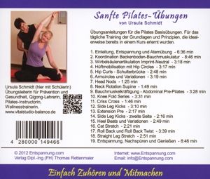 Produktbild: Sanfte Pilates-&Uuml;bungen - Gef&uuml;hrte Anleitungen