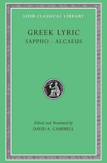 Produktbild: Greek Lyric, Volume I
