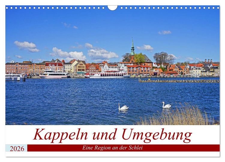 Produktbild: Kappeln und Umgebung (Wandkalender 2026 DIN A3 quer), CALVENDO Monatskalender