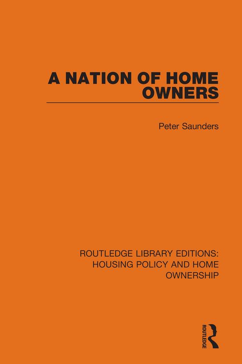 Produktbild: A Nation of Home Owners