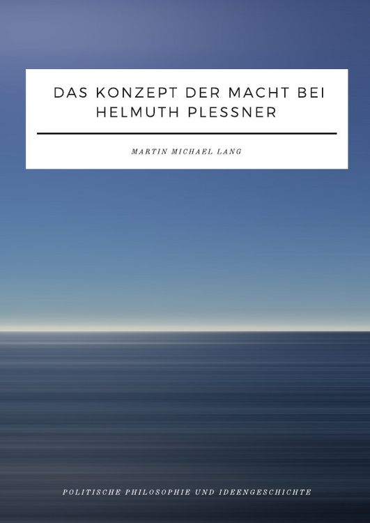 Produktbild: Das Konzept der Macht bei Helmuth Plessner