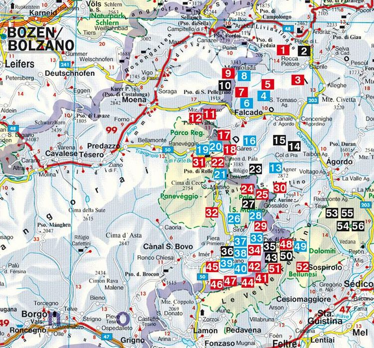 Produktbild: ROTHER Wanderf&uuml;hrer Dolomiten 8