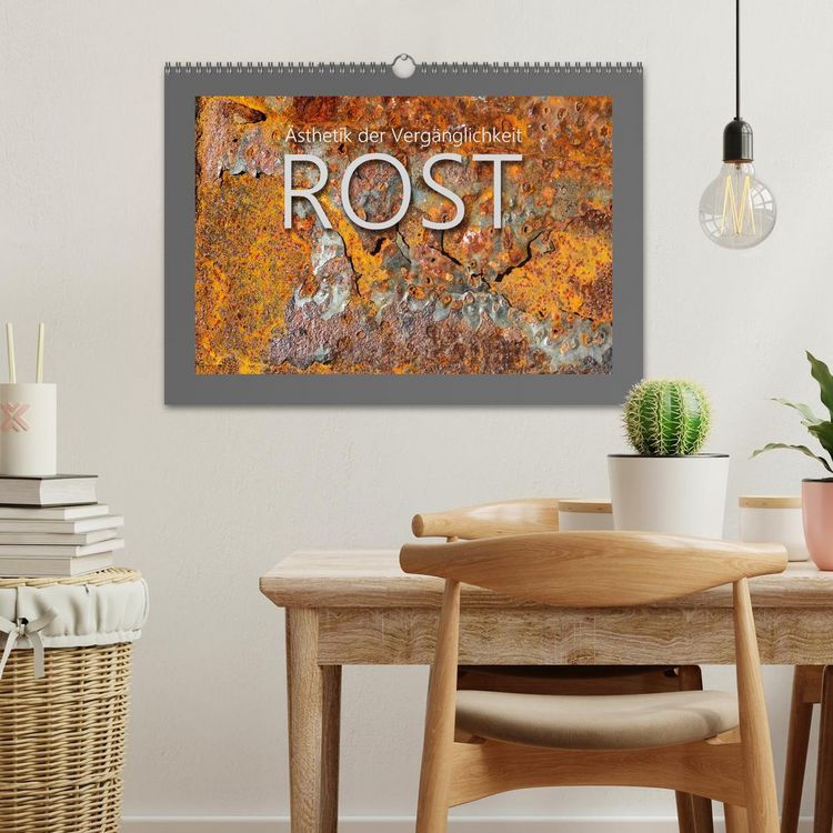 Produktbild: Rost - &Auml;sthetik der Verg&auml;nglichkeit (Wandkalender 2026 DIN A3 quer), CALVENDO Monatskalender