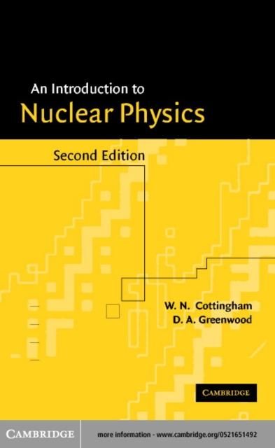 Produktbild: Introduction to Nuclear Physics