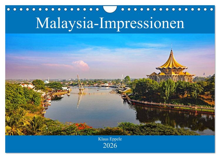 Produktbild: Malaysia-Impressionen (Wandkalender 2026 DIN A4 quer), CALVENDO Monatskalender