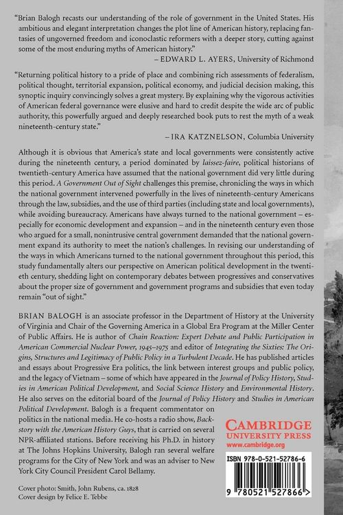 Produktbild: A Government Out of Sight