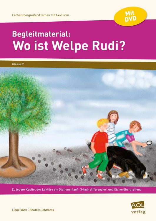 Produktbild: Begleitmaterial: Wo ist Welpe Rudi?
