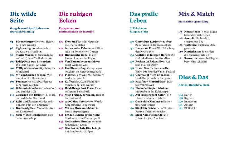 Produktbild: MARCO POLO Insider-Trips Heidelberg & Mannheim
