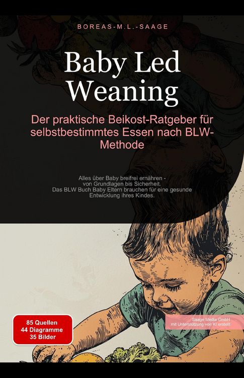 Produktbild: Baby Led Weaning: Der praktische Beikost-Ratgeber f&uuml;r selbstbestimmtes Essen nach BLW-Methode