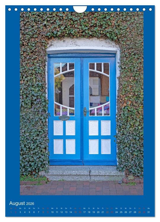 Produktbild: T&uuml;ren auf F&ouml;hr (Wandkalender 2026 DIN A4 hoch), CALVENDO Monatskalender
