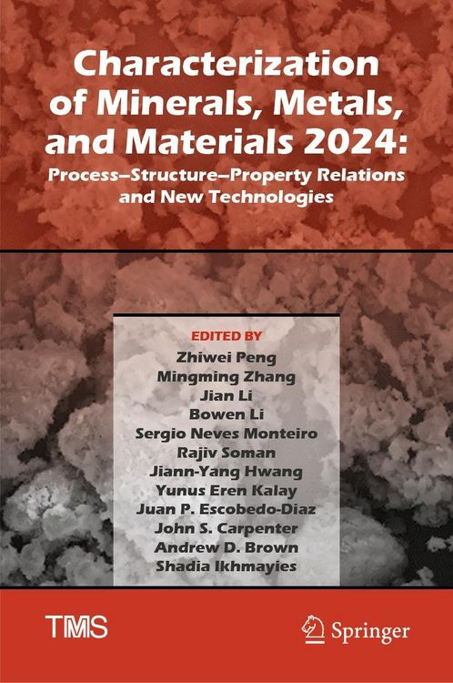 Produktbild: Characterization of Minerals, Metals, and Materials 2024