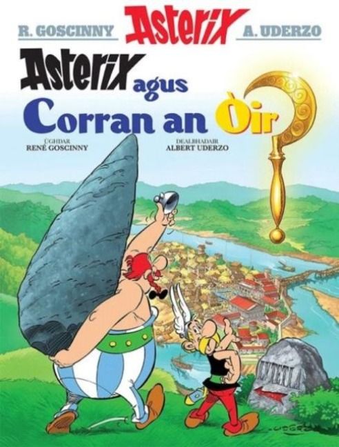 Produktbild: Asterix Agus an Corran OIr (Gaelic)
