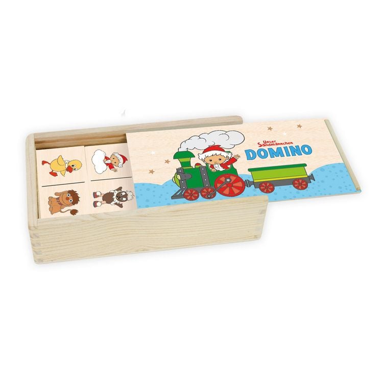 Produktbild: TR&Ouml;TSCH - Unser Sandm&auml;nnchen Domino aus Holz