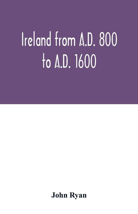 Produktbild: Ireland from A.D. 800 to A.D. 1600