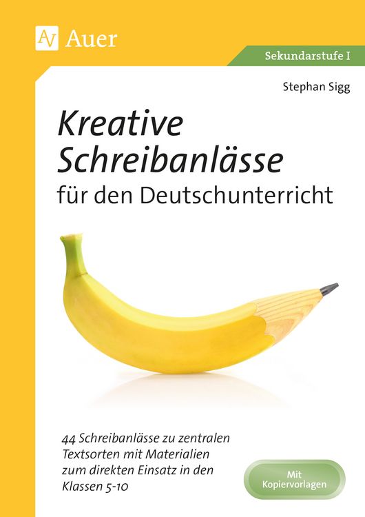 Produktbild: Kreative Schreibanl&auml;sse f&uuml;r den Deutschunterricht