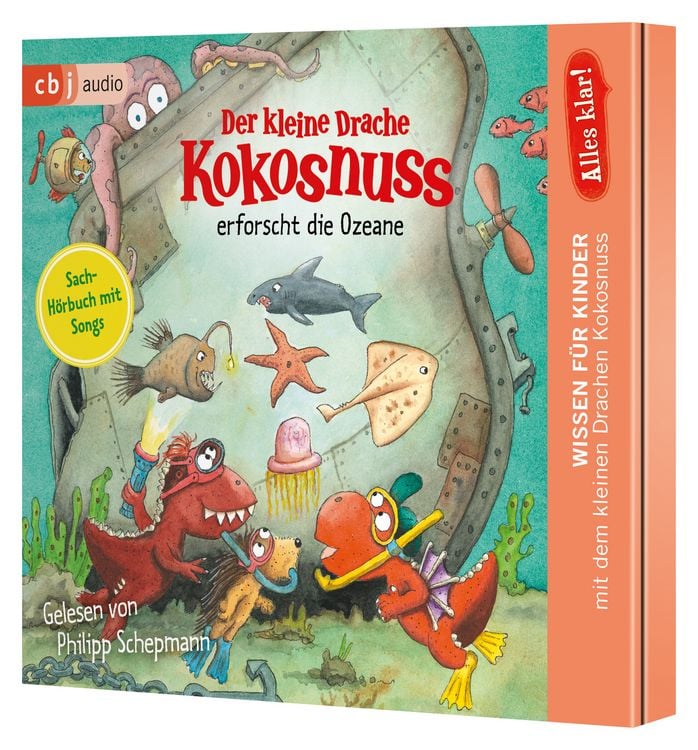 Produktbild: Alles klar! Der kleine Drache Kokosnuss erforscht die Ozeane