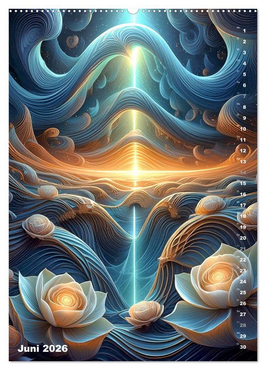 Produktbild: Surrealistische Traumwelt (Wandkalender 2026 DIN A2 hoch), CALVENDO Monatskalender