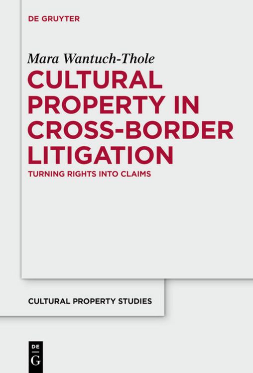 Produktbild: Cultural Property in Cross-Border Litigation