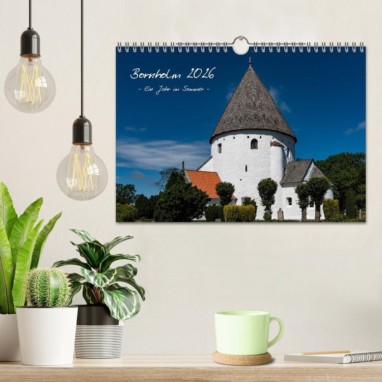 Produktbild: Bornholm 2026 Ein Jahr im Sommer (Wandkalender 2026 DIN A4 quer), CALVENDO Monatskalender