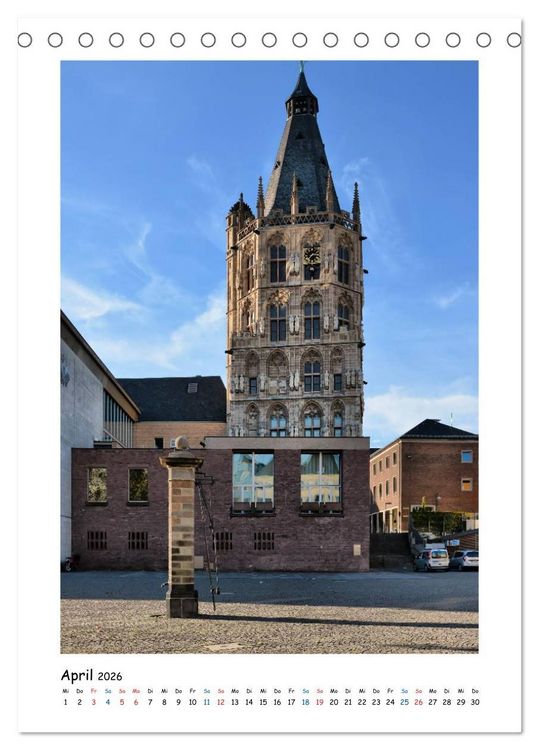 Produktbild: K&ouml;ln - Ansichtssache (Tischkalender 2026 DIN A5 hoch), CALVENDO Monatskalender