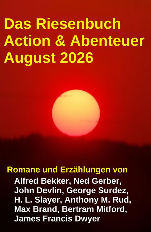 Produktbild: Das Riesenbuch Action & Abenteuer August 2026