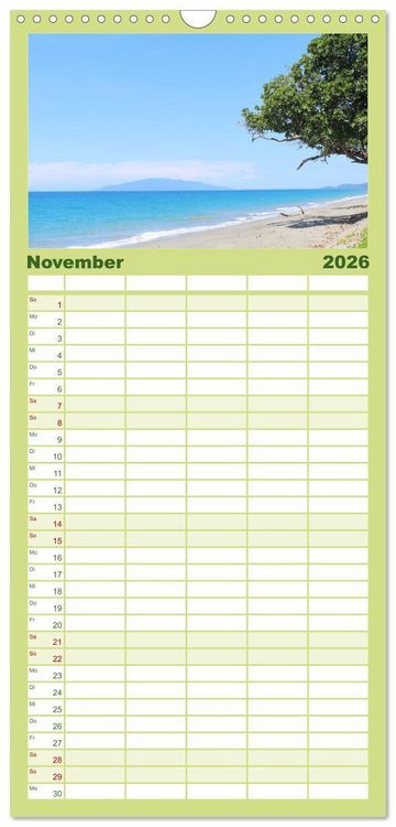 Produktbild: Familienplaner 2026 - Guinea - Das einzigartige Land in Westafrika. mit 5 Spalten (Wandkalender, 21 x 45 cm) CALVENDO