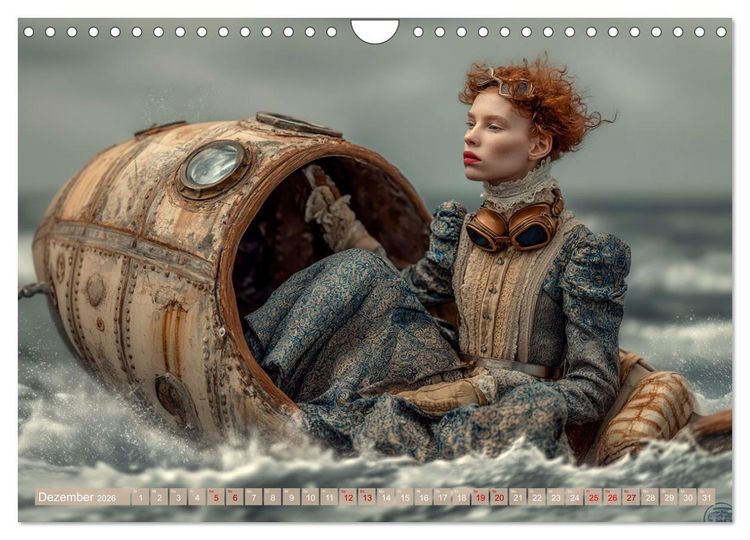 Produktbild: Seelenreise durch Wind und Wellen (Wandkalender 2026 DIN A4 quer), CALVENDO Monatskalender