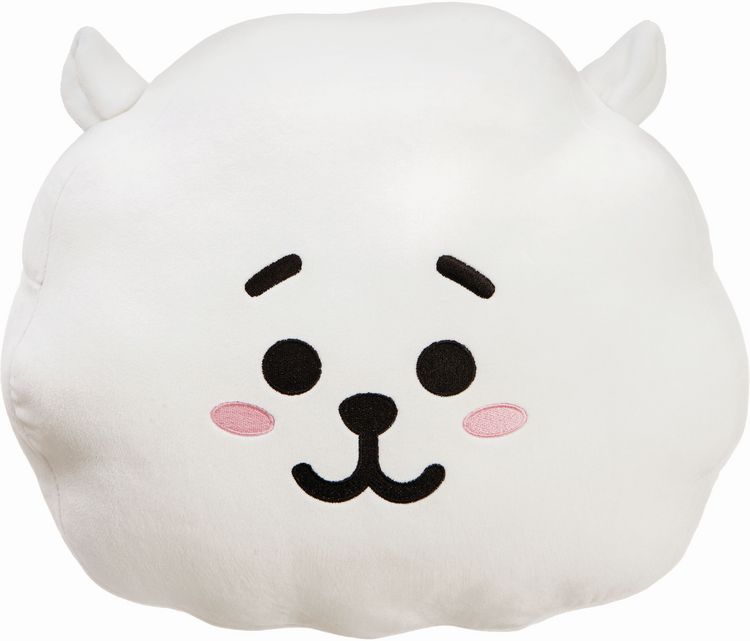Aurora World BT21 RJ Palm Pal Peluche 13 Cm – Ufficiale, Eco-friendly, Bianco