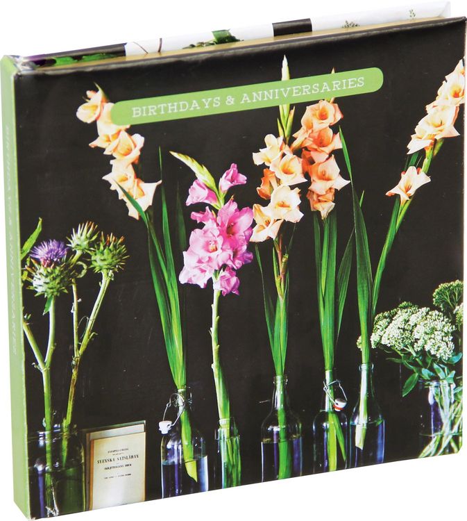 Produktbild: Botanical Style Birthday and Anniversary Book