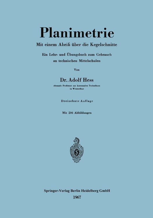 Produktbild: Planimetrie