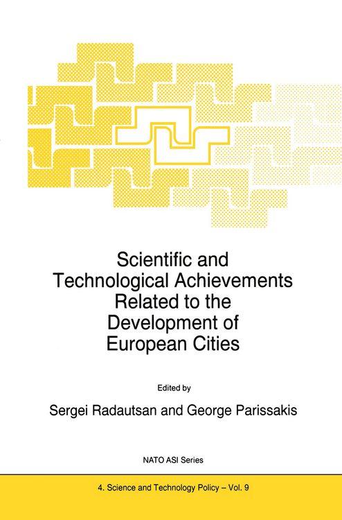 Produktbild: Scientific and Technological Achievements Related to the Development of European Cities